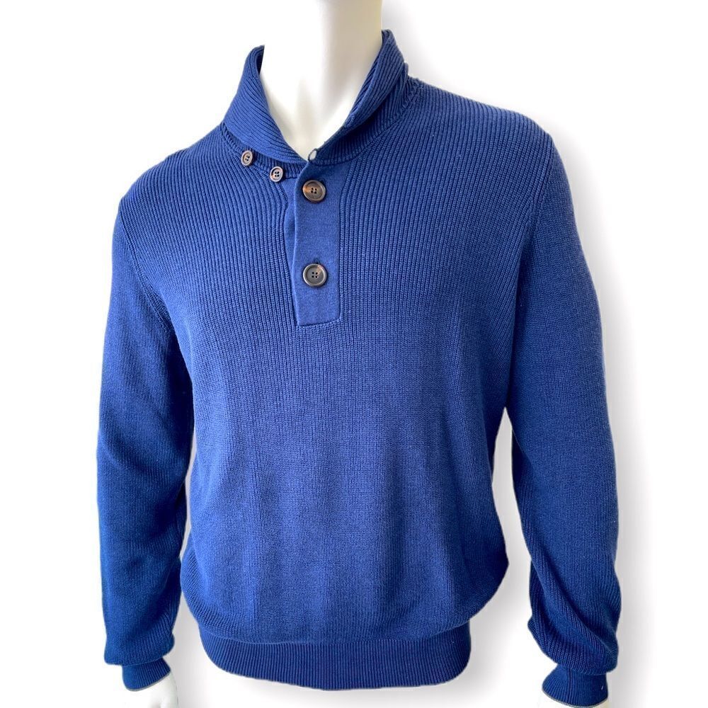 ITALY made luxurious cotton sweater size m